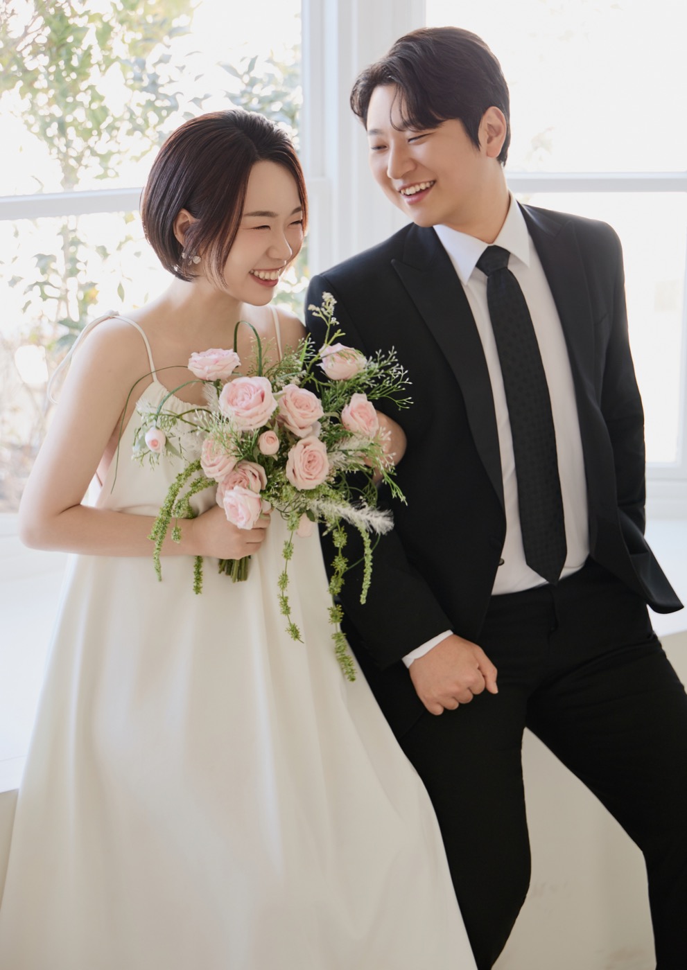 Heebeck and Yuki — engagement portrait